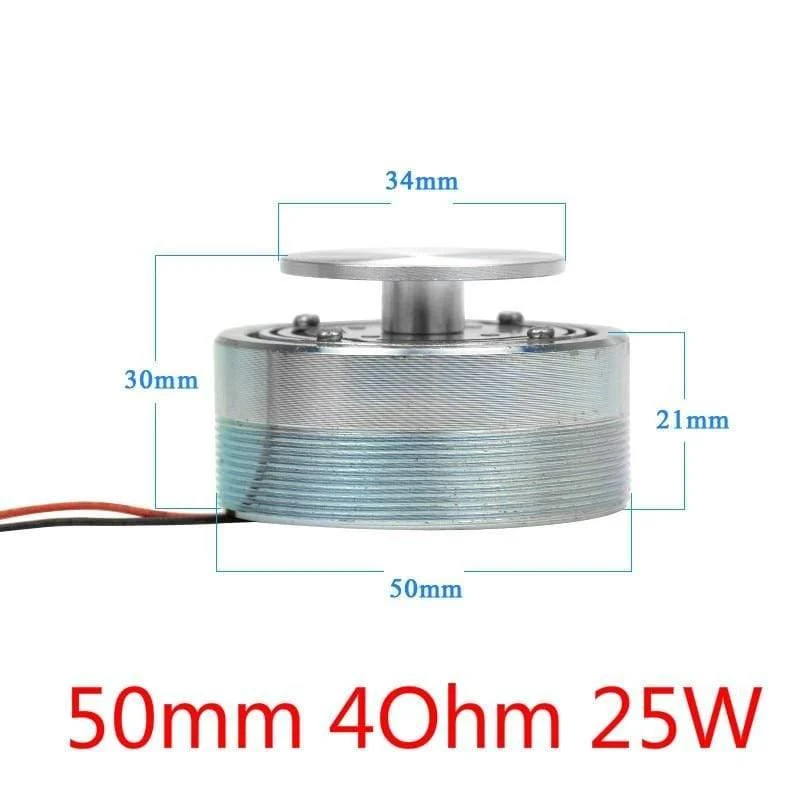 Tragbare Audio-Lautsprecher 25 W / 20 W 4 Ohm / 8 Ohm 44/50 MM Vollbereich-Vibrationslautsprecher Altavoz Portatil Resonance Bass Speaker