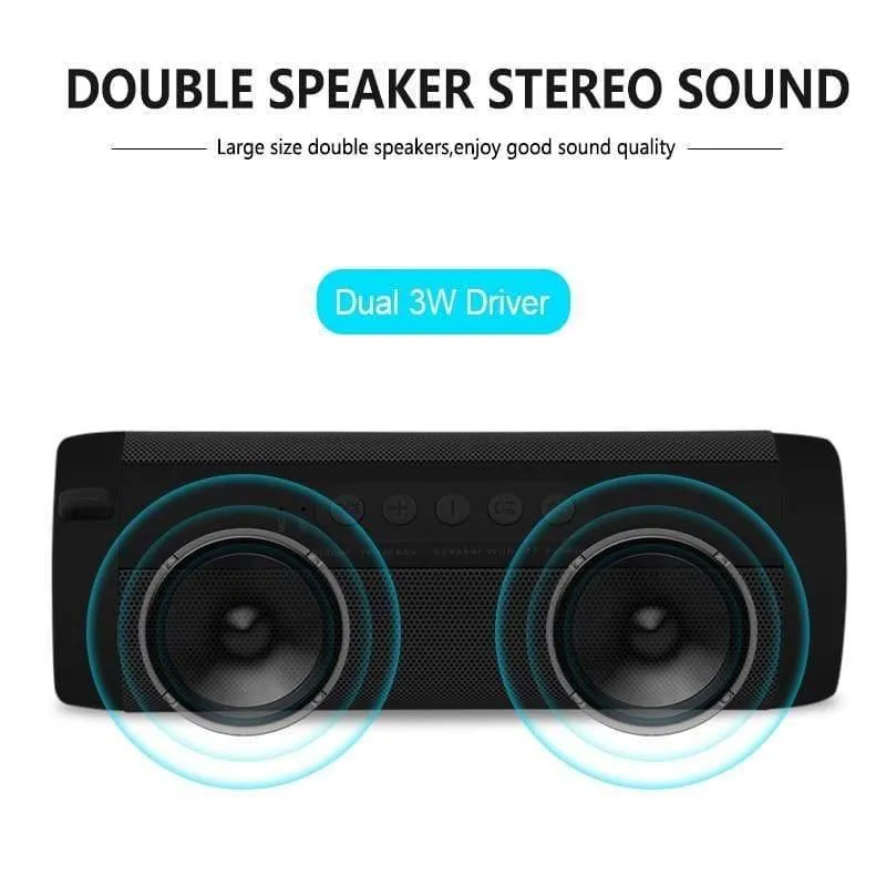 T2 Wireless Bluetooth-Lautsprecher Beste wasserdichte tragbare Außenlautsprecher Mini Column Box Lautsprecher Design für IPhone Xiaomi