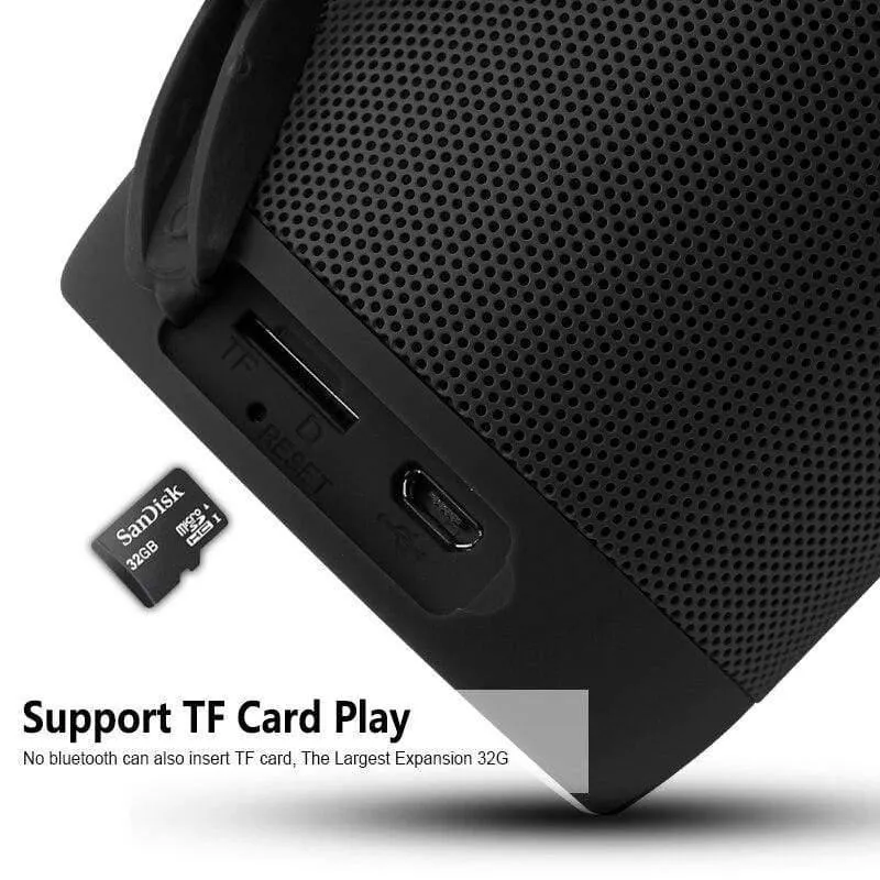 T2 Wireless Bluetooth-Lautsprecher Beste wasserdichte tragbare Außenlautsprecher Mini Column Box Lautsprecher Design für IPhone Xiaomi