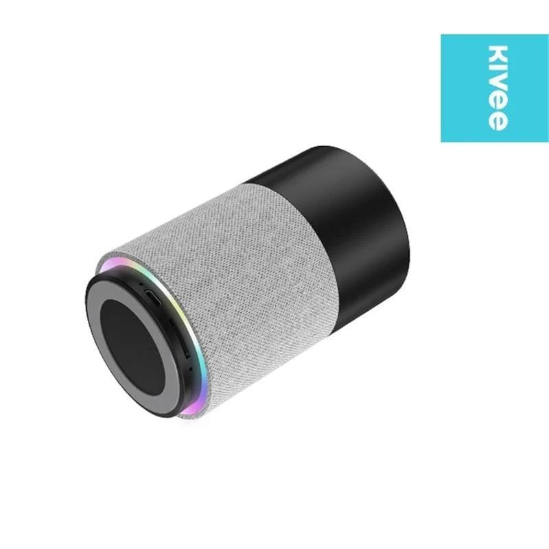 KIVEE Portable Column Bluetooth-Lautsprecher Drahtloser Stereo-Lautsprecher Wasserdichte Außenlautsprecher Musik für IPhone Xiaomi Huawei