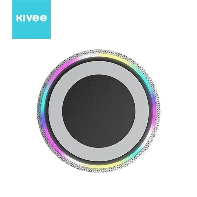 KIVEE Portable Column Bluetooth-Lautsprecher Drahtloser Stereo-Lautsprecher Wasserdichte Außenlautsprecher Musik für IPhone Xiaomi Huawei