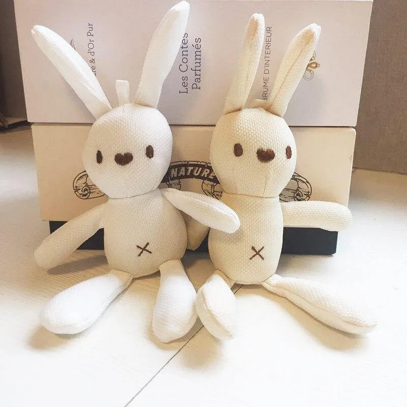 18-20CM Teddybär Gefüllte Plüschtiere Niedliches Kleid Kaninchen Anhänger Puppen Geschenke Geburtstag Hochzeitsfeier Dekor