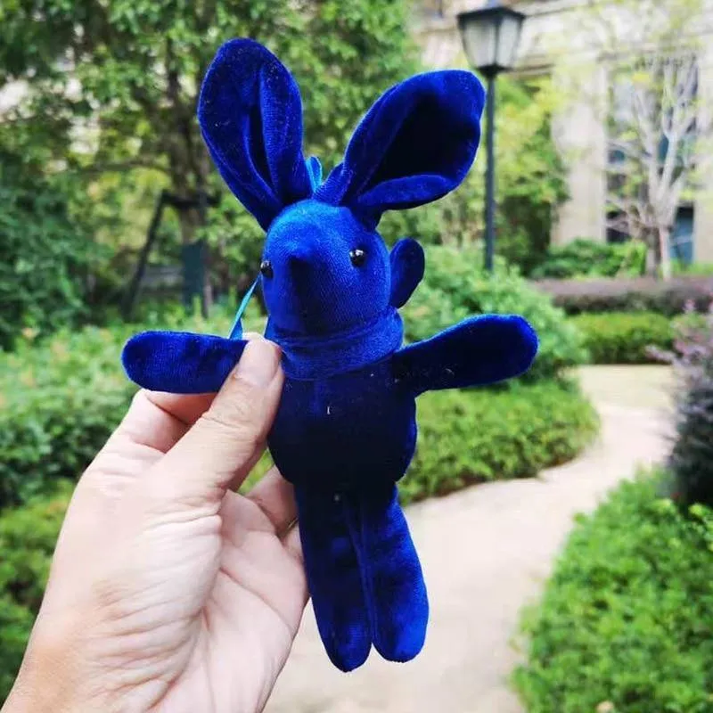 18-20CM Teddybär Gefüllte Plüschtiere Niedliches Kleid Kaninchen Anhänger Puppen Geschenke Geburtstag Hochzeitsfeier Dekor