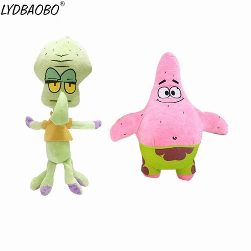 SpongeBob Plüschtiere SpongeBob / Patrick Star / Thaddäus-Tentakel / Eugene / Sheldon / Gary Weiche ausgestopfte Puppe Baby Lovely Toy