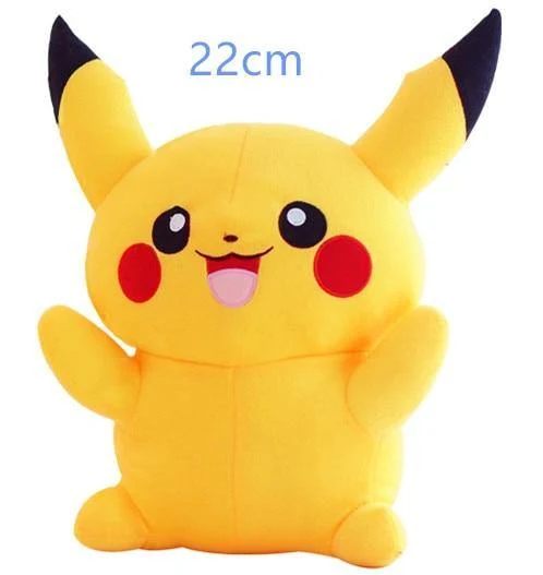 28cm Pikachu Plüschtier Stofftier Detective Pikachu Japan Film Anime Spielzeug für Kinder Puppe für Kinder Baby Geburtstagsgeschenke Anime