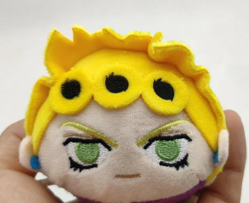 JoJos Bizarre Adventure Golden Wind Plüsch Giorno Narancia Mista Gefüllte Plüschtierpuppe Neu