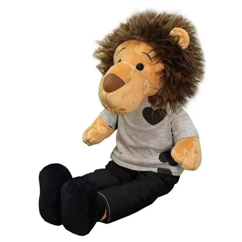 Neue 50-125 cm große Minomi-Löwe-Plüschpuppe, Plüschtier, hochwertiges Spielzeug, Lee MinHo, König der Löwen, besonderes Geschenk für Fans und Freunde