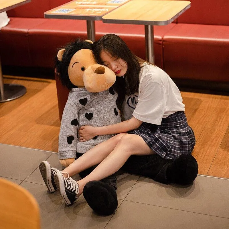 70/100/130 cm Minomi-Löwe ​​in voller Größe, ausgestopfte Puppe, Plüschtier, hochwertiges Spielzeug, Lee MinHo, König der Löwen, besonderes Geschenk für Fans und Freunde