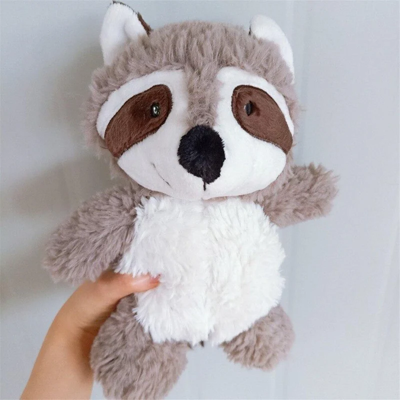 25-55 cm Grauer Waschbär Plüschtier Schöner Waschbär Niedliche Weiche Kuscheltiere Puppe Kissen Für Mädchen Kinder Kinder Baby Geburtstagsgeschenk