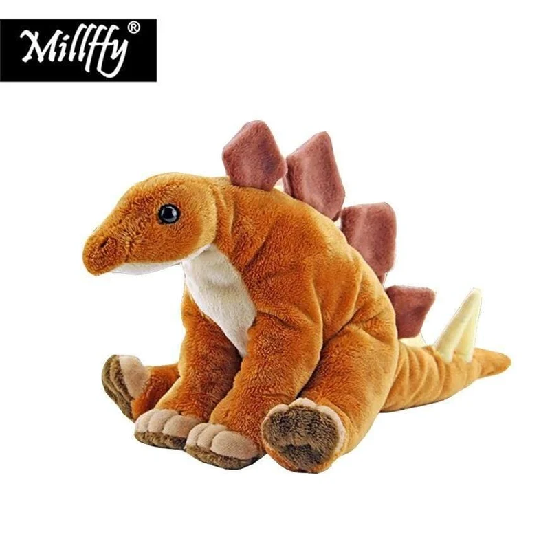 Kathyland 1 stück 30 cm Dinosaurier Peluches Stegosaurus Plüsch Spielzeug Stofftier Stofftier Puppen Dinosaurier Pluche für Kinder Jungen Kinder