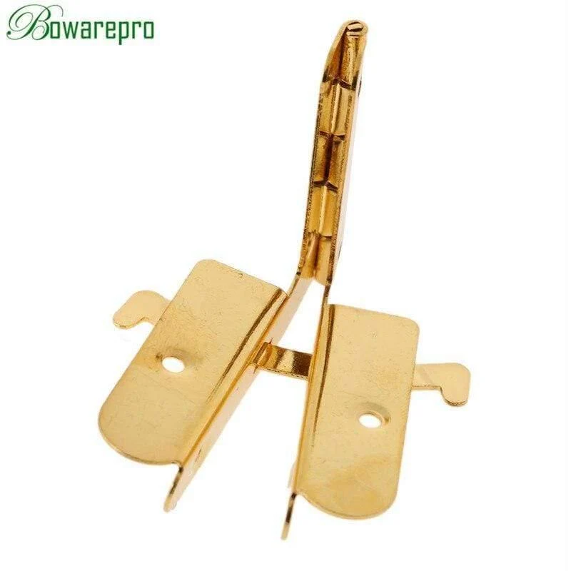 2Pcs 53 * 40mm Möbel Scharniere Schmuckschatullen Kleine Scharnier Möbelbeschläge für Schrankmöbel Zubehör Antik
