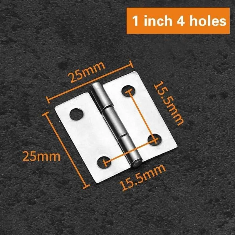 2 teile/satz Edelstahl Schrank Tür Scharnier Boot Marine Schrank Butt Scharnier 1.5 "/ 2"/ 2.5 "/ 3"/4 zoll Länge Verwendet Für Tür Windows