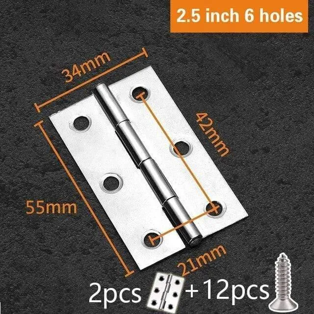 2 teile/satz Edelstahl Schrank Tür Scharnier Boot Marine Schrank Butt Scharnier 1.5 "/ 2"/ 2.5 "/ 3"/4 zoll Länge Verwendet Für Tür Windows