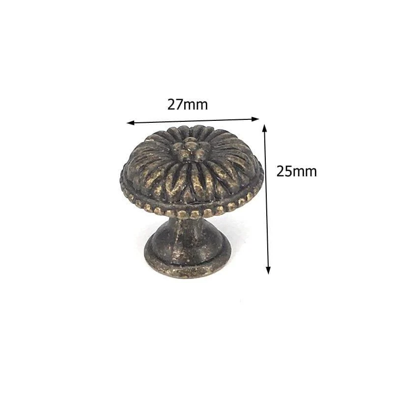 1x Antik Bronze Küchenschrank Schublade Knöpfe Kommode Schrank Kleiderschrank Möbel zieht Griff Holzkiste Schmuckkasten Knöpfe