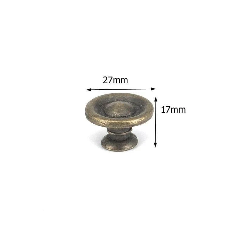 1x Antik Bronze Küchenschrank Schublade Knöpfe Kommode Schrank Kleiderschrank Möbel zieht Griff Holzkiste Schmuckkasten Knöpfe
