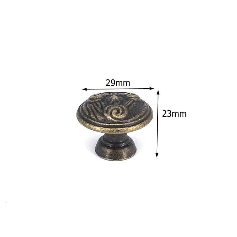 1x Antik Bronze Küchenschrank Schublade Knöpfe Kommode Schrank Kleiderschrank Möbel zieht Griff Holzkiste Schmuckkasten Knöpfe