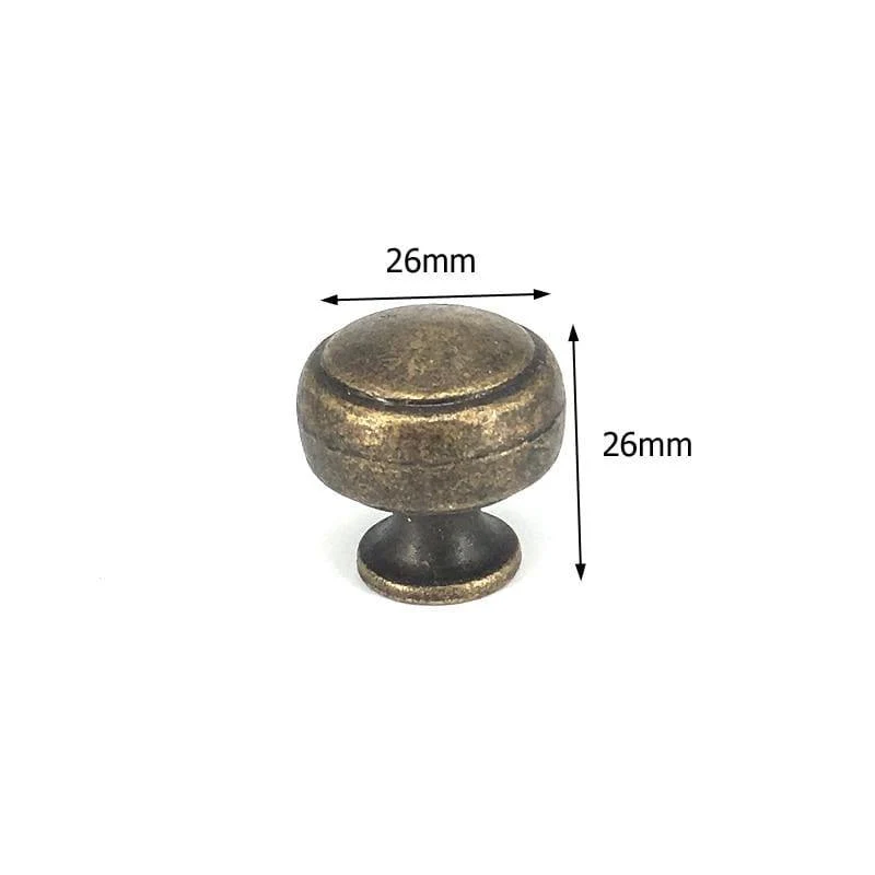 1x Antik Bronze Küchenschrank Schublade Knöpfe Kommode Schrank Kleiderschrank Möbel zieht Griff Holzkiste Schmuckkasten Knöpfe