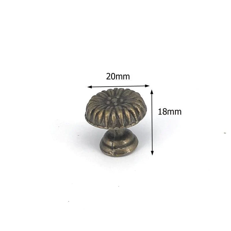 1x Antik Bronze Küchenschrank Schublade Knöpfe Kommode Schrank Kleiderschrank Möbel zieht Griff Holzkiste Schmuckkasten Knöpfe