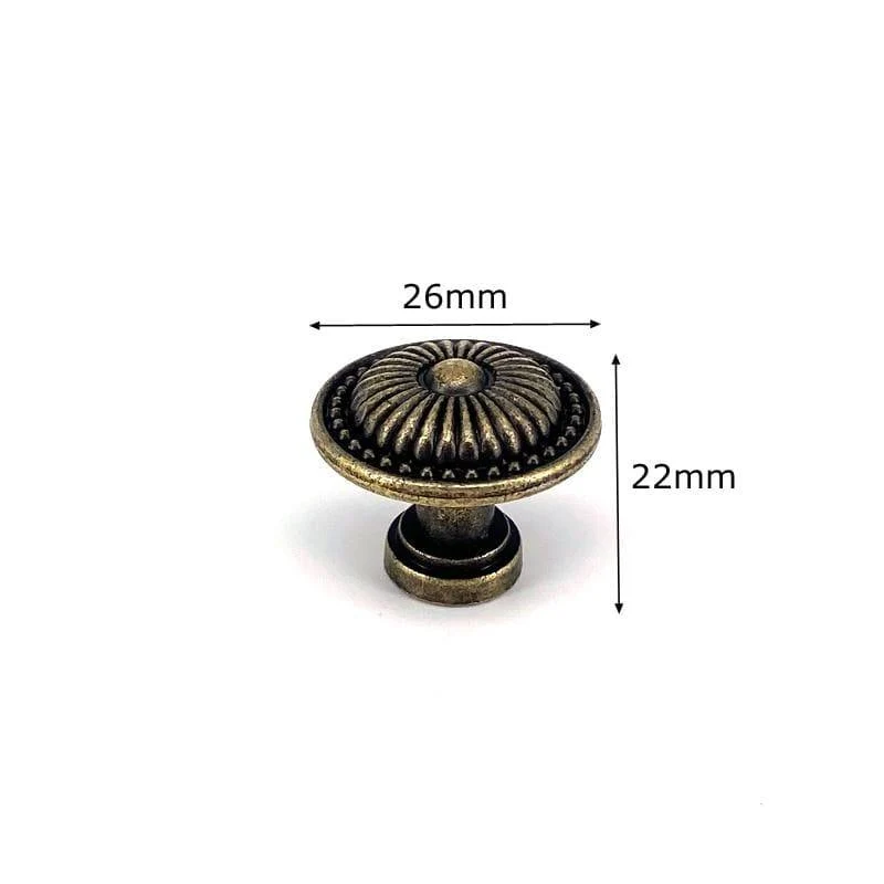 1x Antik Bronze Küchenschrank Schublade Knöpfe Kommode Schrank Kleiderschrank Möbel zieht Griff Holzkiste Schmuckkasten Knöpfe