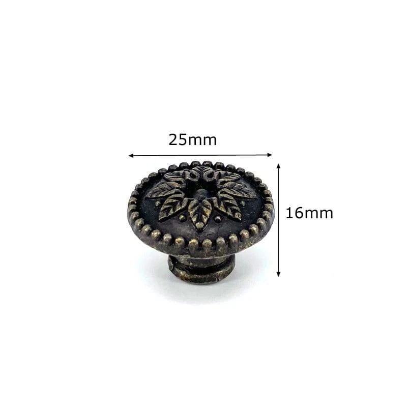 1x Antik Bronze Küchenschrank Schublade Knöpfe Kommode Schrank Kleiderschrank Möbel zieht Griff Holzkiste Schmuckkasten Knöpfe