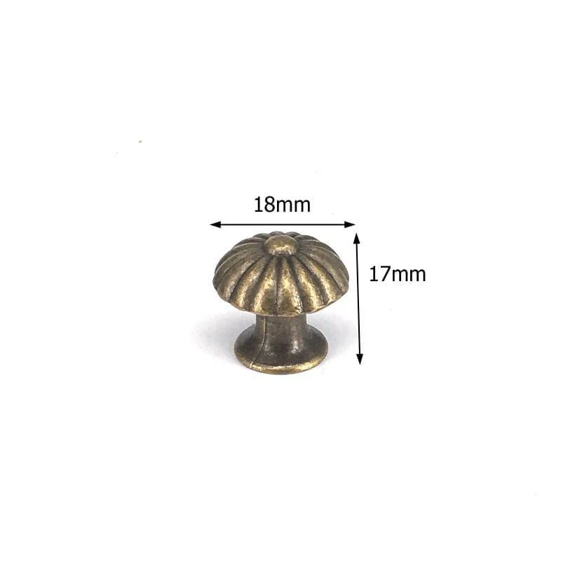 1x Antik Bronze Küchenschrank Schublade Knöpfe Kommode Schrank Kleiderschrank Möbel zieht Griff Holzkiste Schmuckkasten Knöpfe