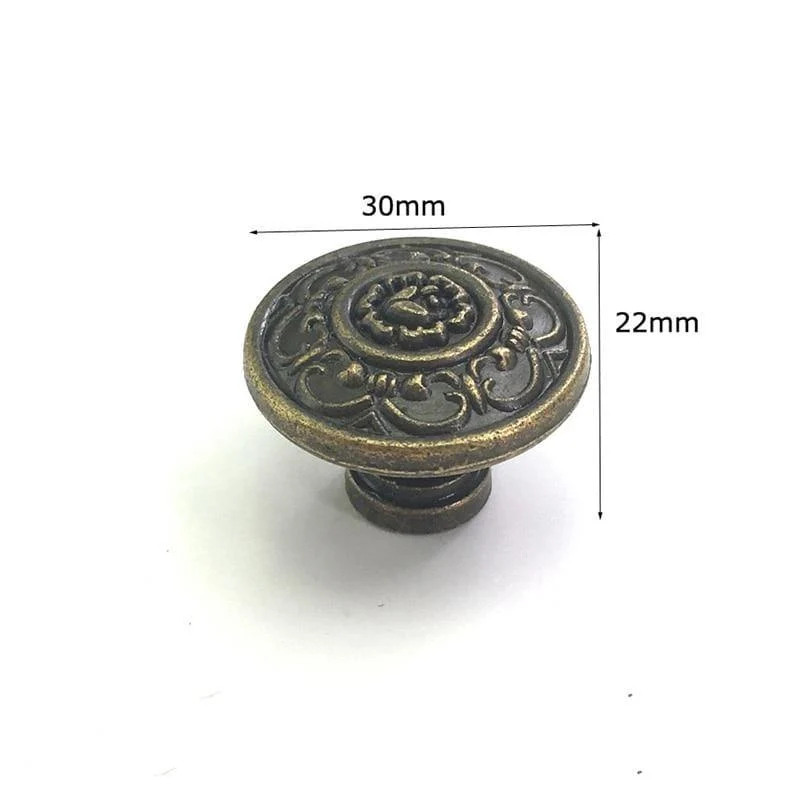 1x Antik Bronze Küchenschrank Schublade Knöpfe Kommode Schrank Kleiderschrank Möbel zieht Griff Holzkiste Schmuckkasten Knöpfe