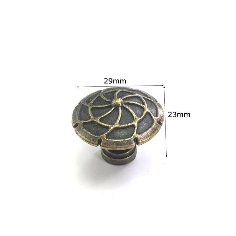 1x Antik Bronze Küchenschrank Schublade Knöpfe Kommode Schrank Kleiderschrank Möbel zieht Griff Holzkiste Schmuckkasten Knöpfe
