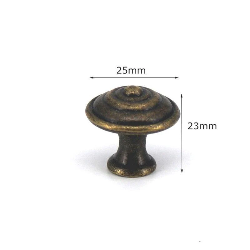 1x Antik Bronze Küchenschrank Schublade Knöpfe Kommode Schrank Kleiderschrank Möbel zieht Griff Holzkiste Schmuckkasten Knöpfe