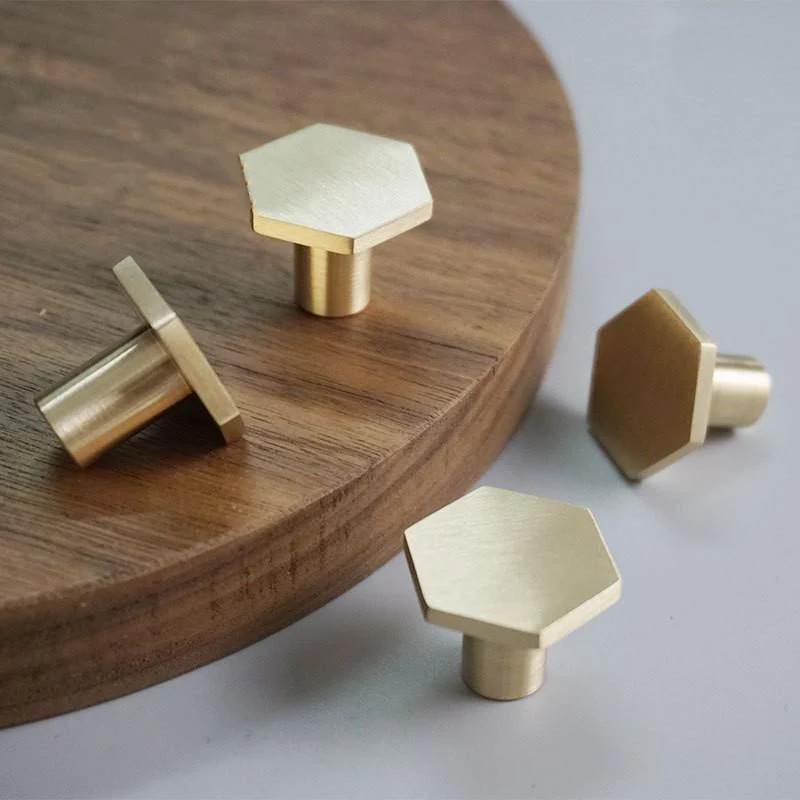 Messinggriff, Möbelknopf, Schrankgriff, Gold, Küchengriff, Schrankgriff, Möbelgriff, Wandhaken