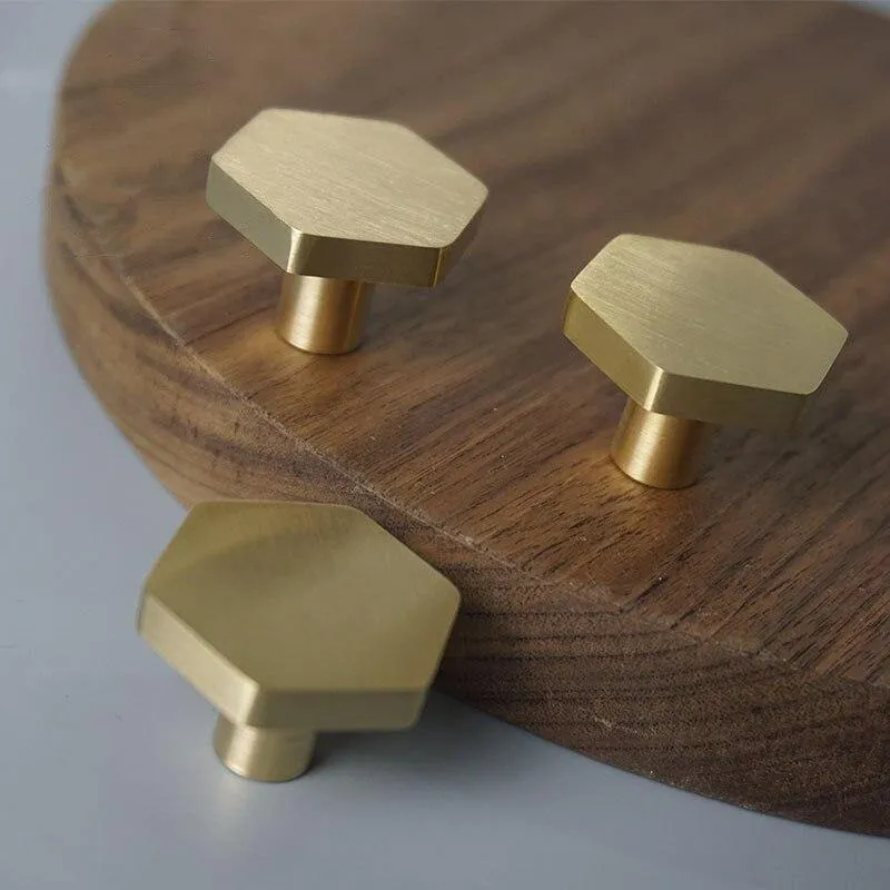 Messinggriff, Möbelknopf, Schrankgriff, Gold, Küchengriff, Schrankgriff, Möbelgriff, Wandhaken