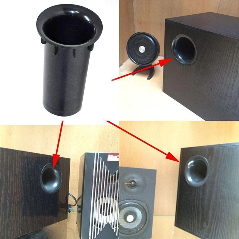 Speaker Port Tube Subwoofer Bass Reflex Tube Lautsprecherbox Port Tub (wie abgebildet)