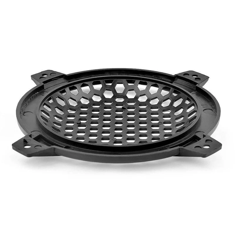 AIYIMA 2Pcs 4 Zoll Audio-Lautsprecher Schutzhülle Gehäuse Hochtöner Lautsprecher Grill Mesh Teile Zubehör DIY für Heimkino