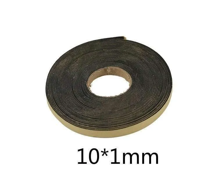 2 Meter EVA-Lautsprecher-Reparatur-Dichtungsstreifen, Drahtbox, umgekehrtes Rohr, stoßdämpfende Dichtung, Breite 10 mm, 15 mm, 18 mm
