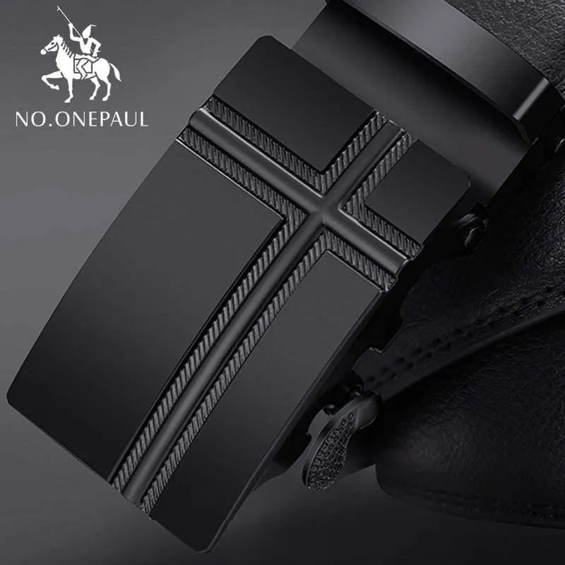Automatische Schnalle Schwarz Gürtel Luxus Marke Männlichen Echtes Leder Strap Gürtel Für Männer Top Qualität Gürtel Cummerbunds