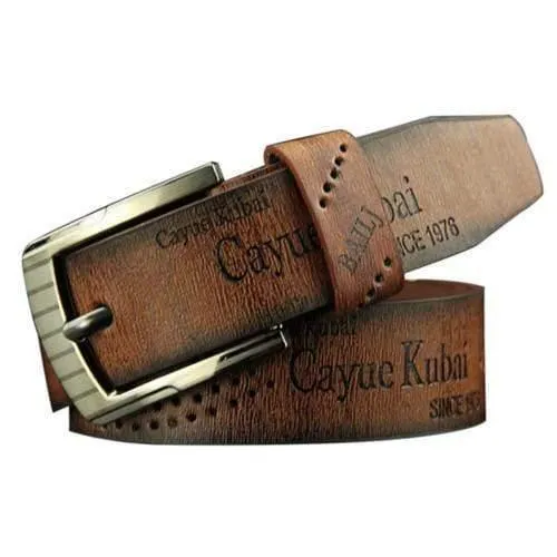 Gürtel Taille Leder Mann Gürtel Hot Men Casual Kunstleder Hohlbund Taille Taille Geschäftsgeschenk