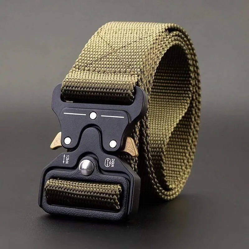 Militärische Ausrüstung Kampf Taktische Gürtel Für Männer US Army Training Nylon Metall Schnalle Taille Gürtel Outdoor Jagd