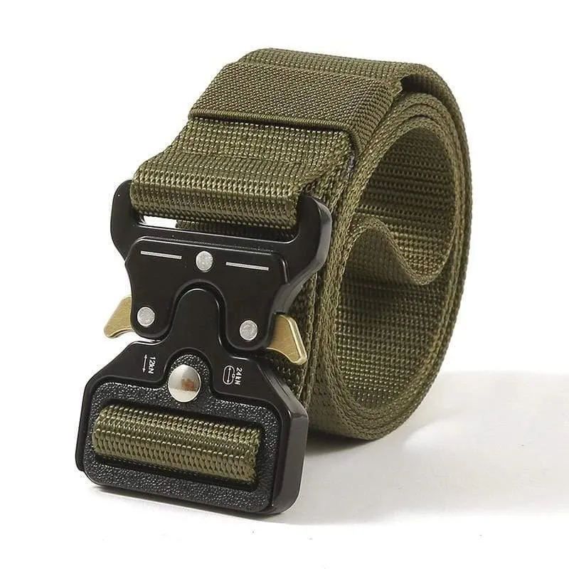 Militärische Ausrüstung Kampf Taktische Gürtel Für Männer US Army Training Nylon Metall Schnalle Taille Gürtel Outdoor Jagd