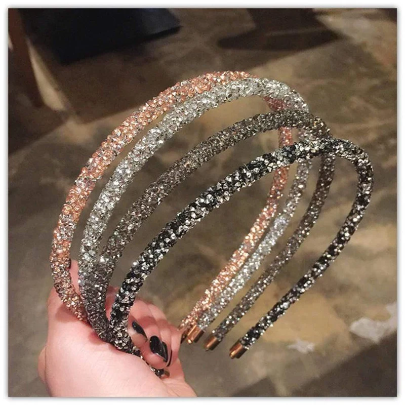 Crystal Fashion Kopfbedeckung Mädchen Frauen Handgemachte Haare Accessoires Kopfbedeckung Pearl Flower Stirnband