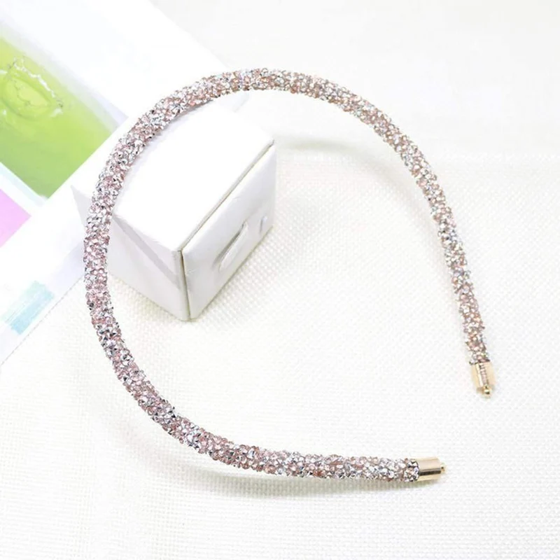 Crystal Fashion Kopfbedeckung Mädchen Frauen Handgemachte Haare Accessoires Kopfbedeckung Pearl Flower Stirnband