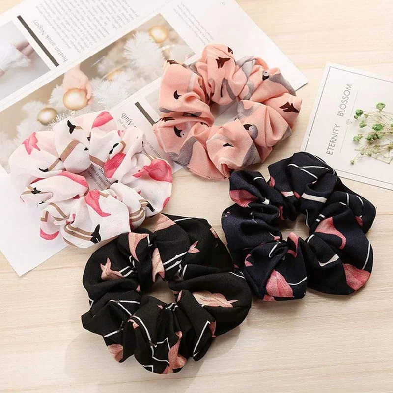 2 Stück Scrunchie Gumka Do Wlosow Scrunchies Frauen Haarschmuck Femme Elastic Haarbänder Mode Chouchou Schrunchies