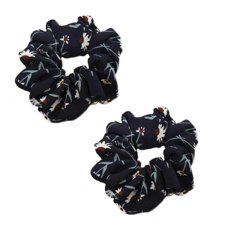 2 Stück Scrunchie Gumka Do Wlosow Scrunchies Frauen Haarschmuck Femme Elastic Haarbänder Mode Chouchou Schrunchies