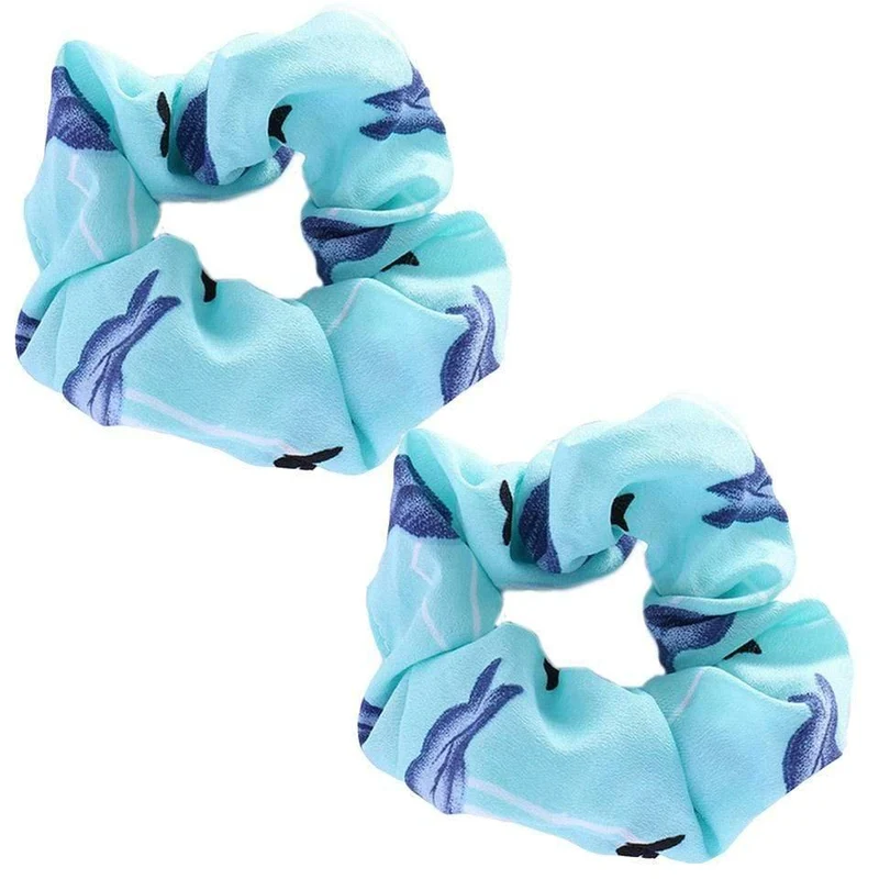 2 Stück Scrunchie Gumka Do Wlosow Scrunchies Frauen Haarschmuck Femme Elastic Haarbänder Mode Chouchou Schrunchies
