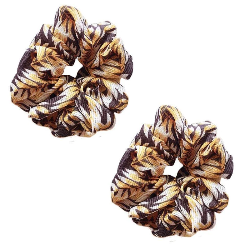 2 Stück Scrunchie Gumka Do Wlosow Scrunchies Frauen Haarschmuck Femme Elastic Haarbänder Mode Chouchou Schrunchies