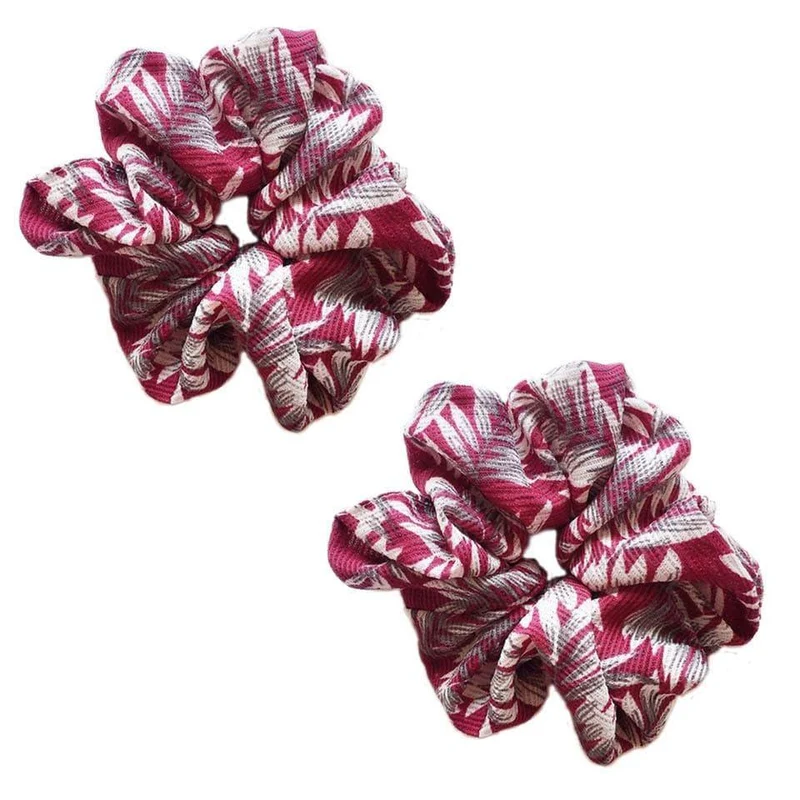 2 Stück Scrunchie Gumka Do Wlosow Scrunchies Frauen Haarschmuck Femme Elastic Haarbänder Mode Chouchou Schrunchies