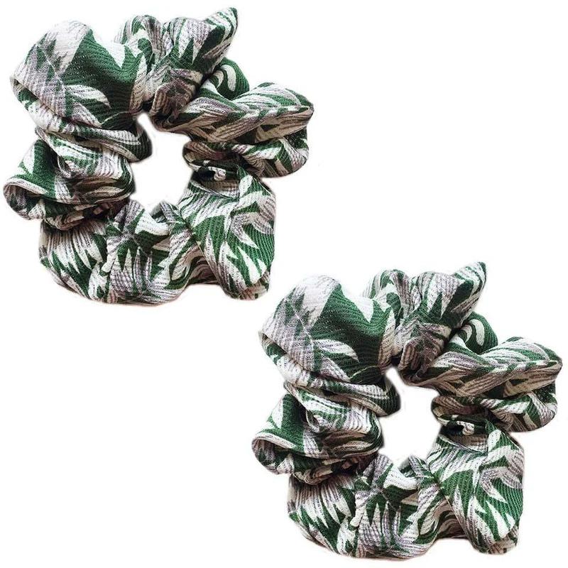 2 Stück Scrunchie Gumka Do Wlosow Scrunchies Frauen Haarschmuck Femme Elastic Haarbänder Mode Chouchou Schrunchies