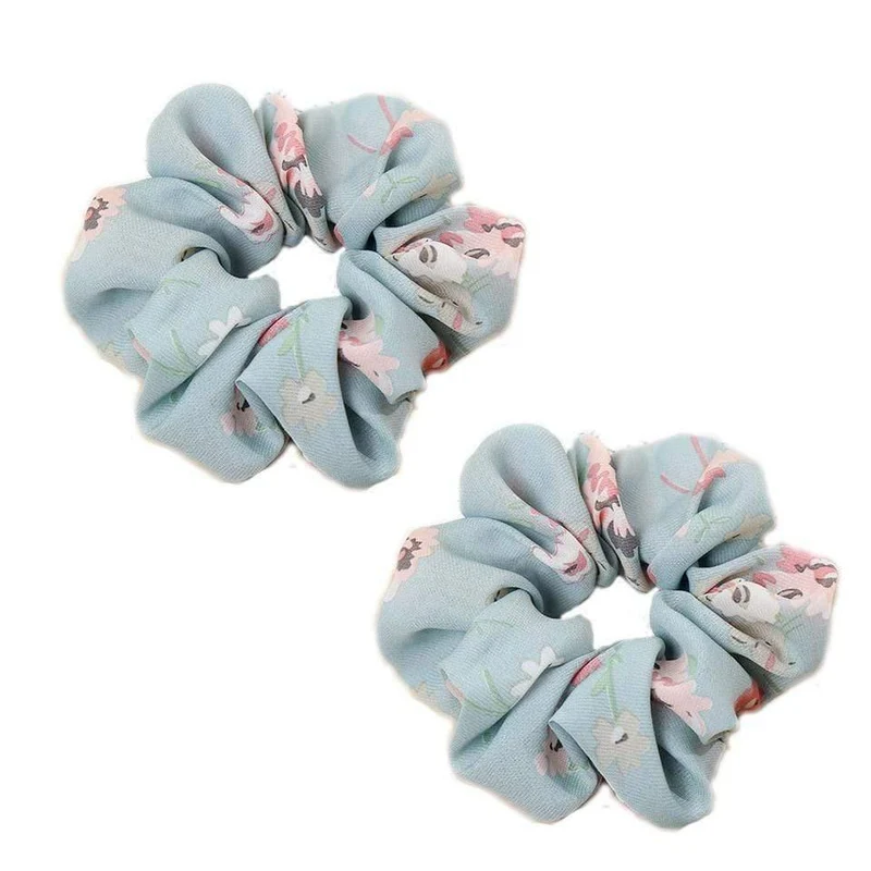 2 Stück Scrunchie Gumka Do Wlosow Scrunchies Frauen Haarschmuck Femme Elastic Haarbänder Mode Chouchou Schrunchies