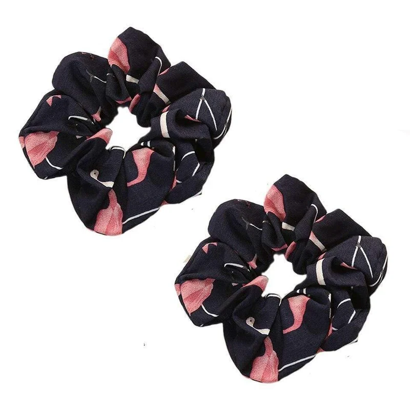 2 Stück Scrunchie Gumka Do Wlosow Scrunchies Frauen Haarschmuck Femme Elastic Haarbänder Mode Chouchou Schrunchies