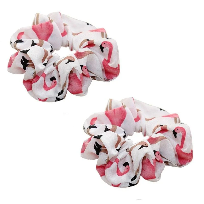 2 Stück Scrunchie Gumka Do Wlosow Scrunchies Frauen Haarschmuck Femme Elastic Haarbänder Mode Chouchou Schrunchies
