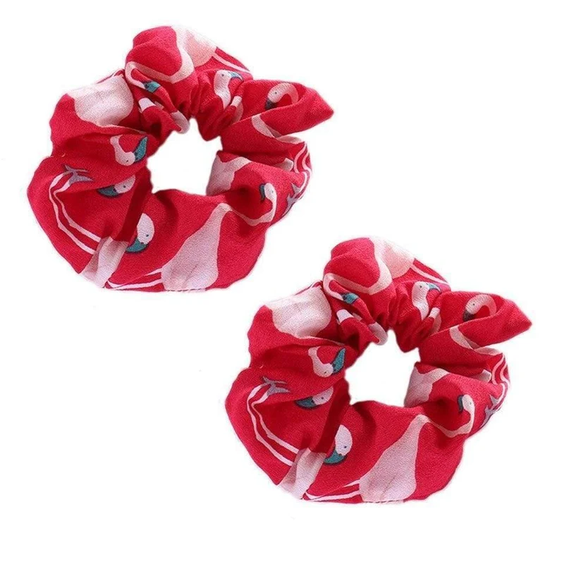 2 Stück Scrunchie Gumka Do Wlosow Scrunchies Frauen Haarschmuck Femme Elastic Haarbänder Mode Chouchou Schrunchies