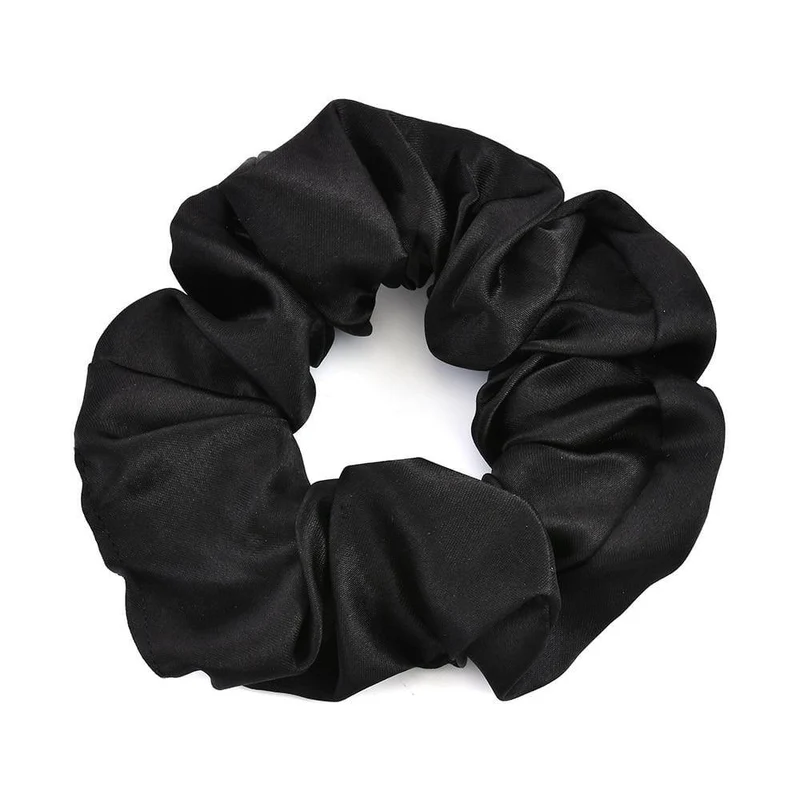 Frauen Satin Seide Haargummi Elastische Scrunchies Pferdeschwanz Halter Haar Seil Ringe Neue Weihnachten Haar Zubehör
